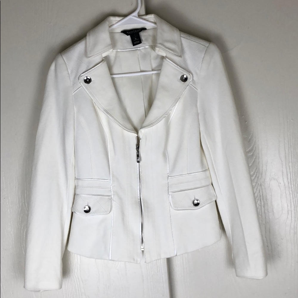 White House | Black Market White Jacket Blazer NEW - Picture 2 of 7
